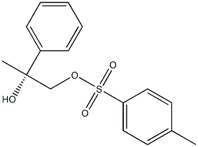 p-Toluenesulfonic acid (R)-2-hydroxy-2-phenylpropyl ester Struktur