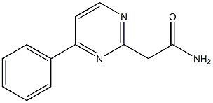 (4-Phenylpyrimidin-2-yl)acetamide Struktur