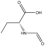 [R,(+)]-2-Formylaminobutyric acid Struktur