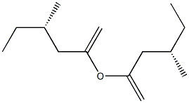 (+)-[(S)-2-Methylbutyl]vinyl ether Struktur