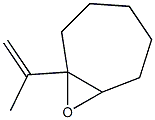 1-(1-Methyleneethyl)-1,2-epoxycycloheptane Struktur