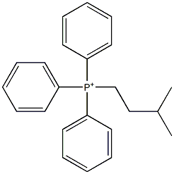 (3-Methylbutyl)triphenylphosphonium Struktur