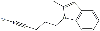 4-(2-Methyl-1H-indol-1-yl)butanenitrileoxide Struktur