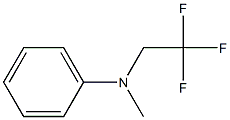 N-(2,2,2-Trifluoroethyl)-N-methylaniline Struktur