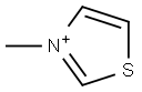 3-Methylthiazolium Struktur