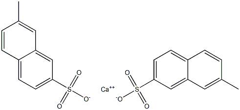 Bis(7-methyl-2-naphthalenesulfonic acid)calcium salt Struktur