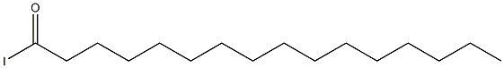 Palmitoyl iodide Struktur