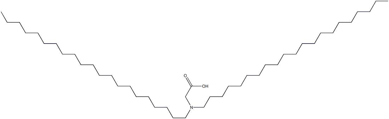 N,N-Dihenicosylglycine Struktur