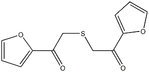 1-FURAN-2-YL-2-(2-FURAN-2-YL-2-OXO-ETHYLSULFANYL)-ETHANONE Struktur