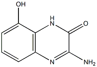 3-Amino-8-hydroxy-2(1H)-quinoxalinone Struktur