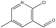 2-Chloro-5-methylnicotinaldehyde Struktur