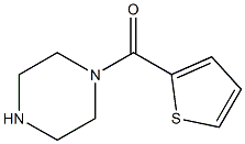 1-Piperazinyl(2-thienyl)methanone Struktur