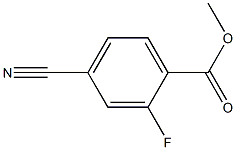 Methyl 4-cyano-2-fluorobenzoate Struktur