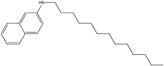 N-tridecylnaphthalen-2-amine Struktur