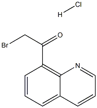 8-Bromoacetylquinoline Hydrochloride Struktur