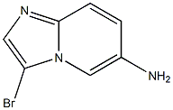 3-bromoimidazo[1,2-a]pyridin-6-amine Struktur