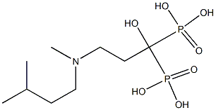 [1-Hydroxy-3-(MethylisopentylaMino)propylidene] Bisphosphonic Acid Struktur