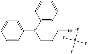 3-(Diphenylphosphino)propylammonium tetrafluoroborate Struktur