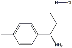 (s)-1-p-tolylpropan-1-aMine hydrochloride Struktur