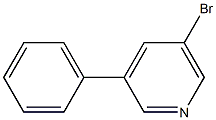 5-bromo-3-phenylpyridine Struktur