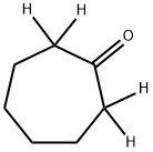 Cycloheptanone-2,2,7,7-d4 Struktur