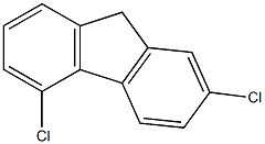 2,5-Dichlorofluorene Struktur