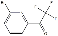 1-(6-BROMOPYRIDIN-2-YL)-2,2,2-TRIFLUOROETHANONE Struktur