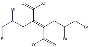 BIS(2,3-DIBROMOPROPYL)FUMARATE Struktur