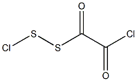 Dithio oxalyl chloride Struktur