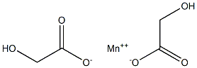 Manganese(II) glycolate Struktur