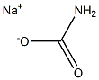 Sodium carbamate Struktur