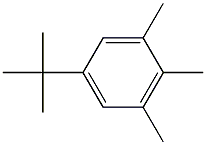 3,4,5-TRIMETHYL-t-BUTYLBENZENE Struktur