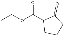 ETHYL-2-OXOCYCLOPENTYLMETHANOATE Struktur