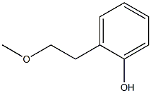 Methoxy-ethyl phenol Struktur