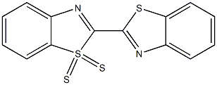 Dibenzothiazole disulfide Struktur