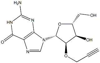 2'-O-Propargyl-D-guanosine Struktur