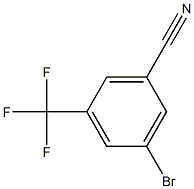 3-Bromo-5-(trifluoromethyl)benzonitrile 98% Struktur