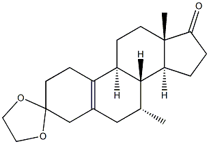 ETHYLENEDIOXY-7A-METHYL-ESTR-5(10)-EN-17-ONE Struktur