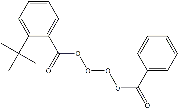 TERTIARY BUTYL PEROXY BENZOATE Struktur