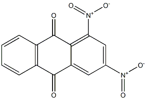 1,3-dinitroanthraquinone Struktur