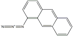 1-azidoanthracene Struktur