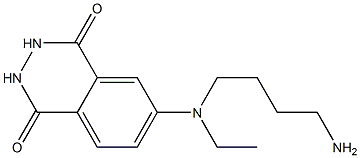 N-(aminobutyl)-N-ethylisoluminol Struktur