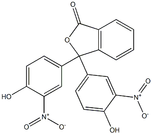 3',3''-dinitrophenolphthalein Struktur