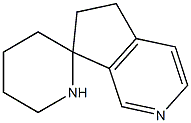 spiro(6-azaindan-1,2'-piperidine) Struktur