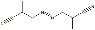 AZO-ISO-BUTYRILONITRILE Struktur