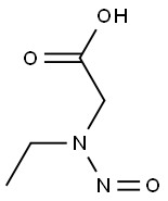 ETHYL(CARBOXYMETHYL)NITROSAMINE Struktur