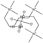 TRICHOLINEPHOSPHATE Struktur