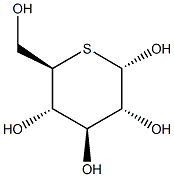 ALPHA-D-GLUCOSE,5-THIO-,D- Struktur