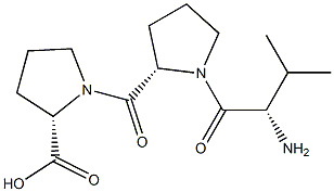 L-VALYL-L-PROLYL-L-PROLINE Struktur