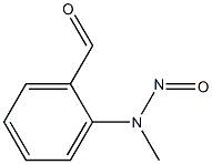 METHYL-NITROSAMINO-BENZALDEHYDE Struktur